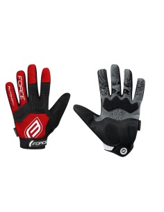 Guantes Force MTB Autonomy Rojo