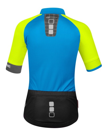 Maillot Force Scuadra Niño Fluor Azul Maillot Force Scuadra Niño Fluor Azul