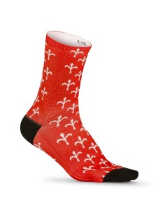 Calzetin Wilier Alabarda Rojo