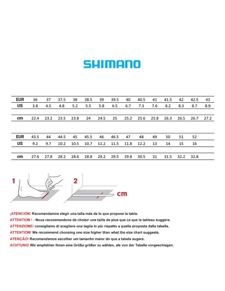 Zapatillas Shimano XC1 Roja Zapatillas Shimano XC1 Roja