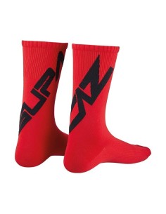 Calzetines Supacaz Twister Rojo