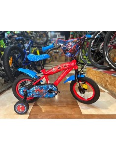 BICICLETA INJUSA SPIDERMAN 12"