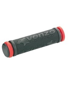 Puños GES venzo negro/rojo