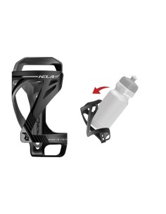 Portabidon Lateral RaceOne Kela Negro Gris