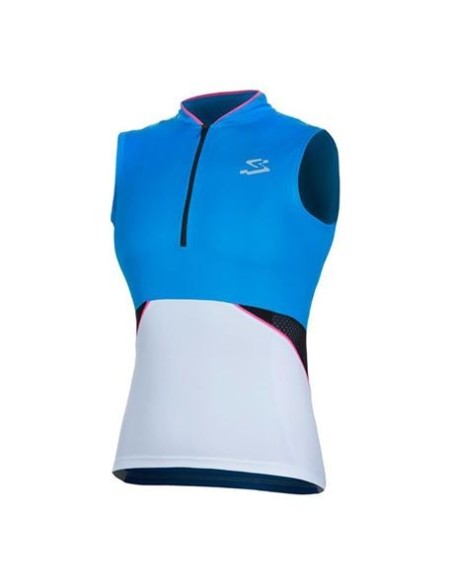 Maillot Spiuk Race Mujer Azul Blanco